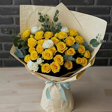 Букет цветов из:  Розы в Комсомольском Республики Мордовия