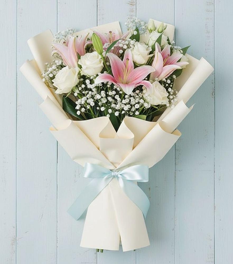 Букет цветов из: Лилии в Комсомольском Республики Мордовия