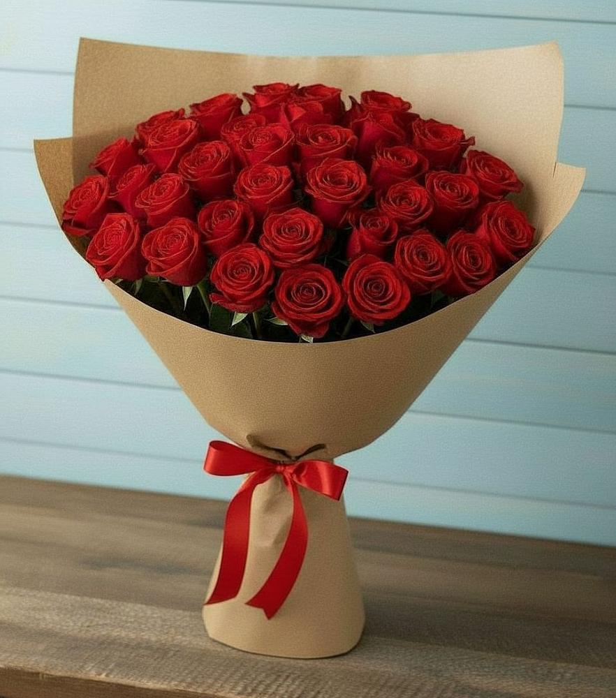 Букет Красные розы Милано в Комсомольском Республики Мордовия