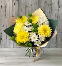 Букет цветов из:  Хризантемы в Комсомольском Республики Мордовия