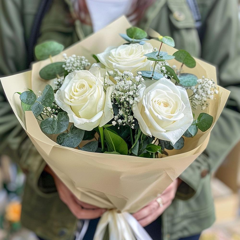 Букет цветов из: Розы в Комсомольском Республики Мордовия