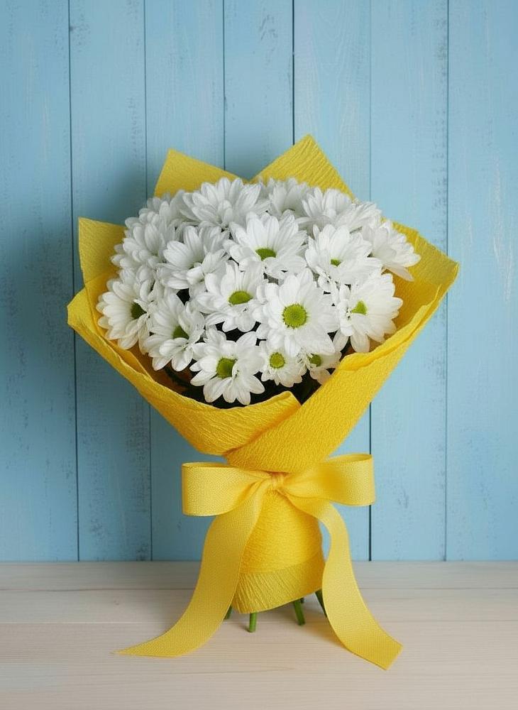 Букет цветов из: Хризантемы в Комсомольском Республики Мордовия