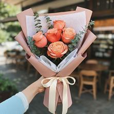 Букет цветов из:  Розы в Комсомольском Республики Мордовия