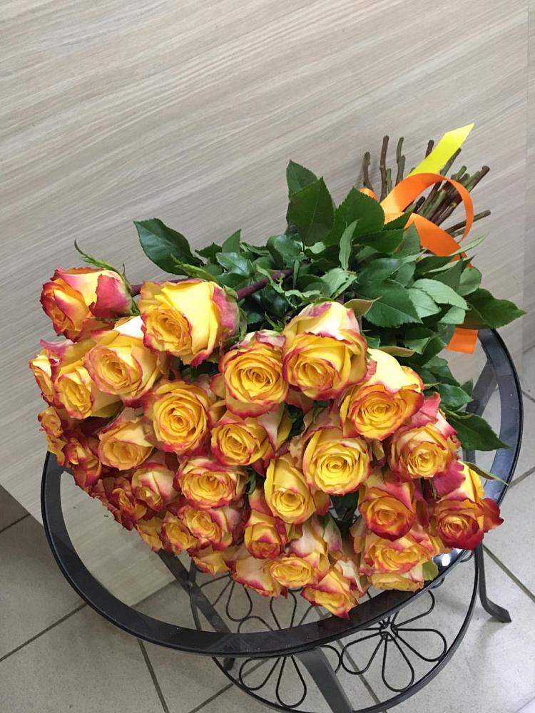 Букет Желтые розы в Комсомольском Республики Мордовия