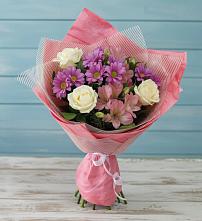 Букет цветов из:  Герберы в Комсомольском Республики Мордовия