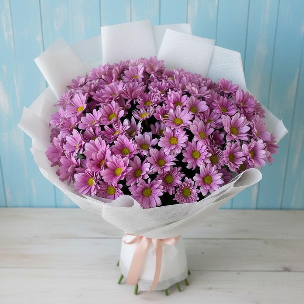 Букет цветов из: Хризантемы в Комсомольском Республики Мордовия