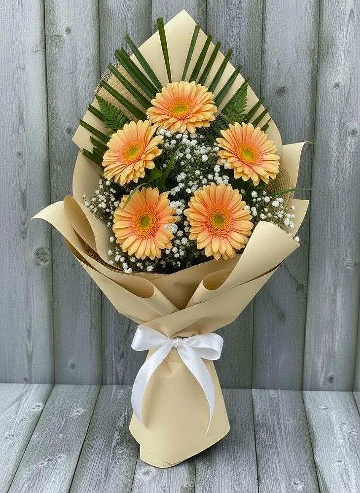 Букет цветов из: Герберы в Комсомольском Республики Мордовия