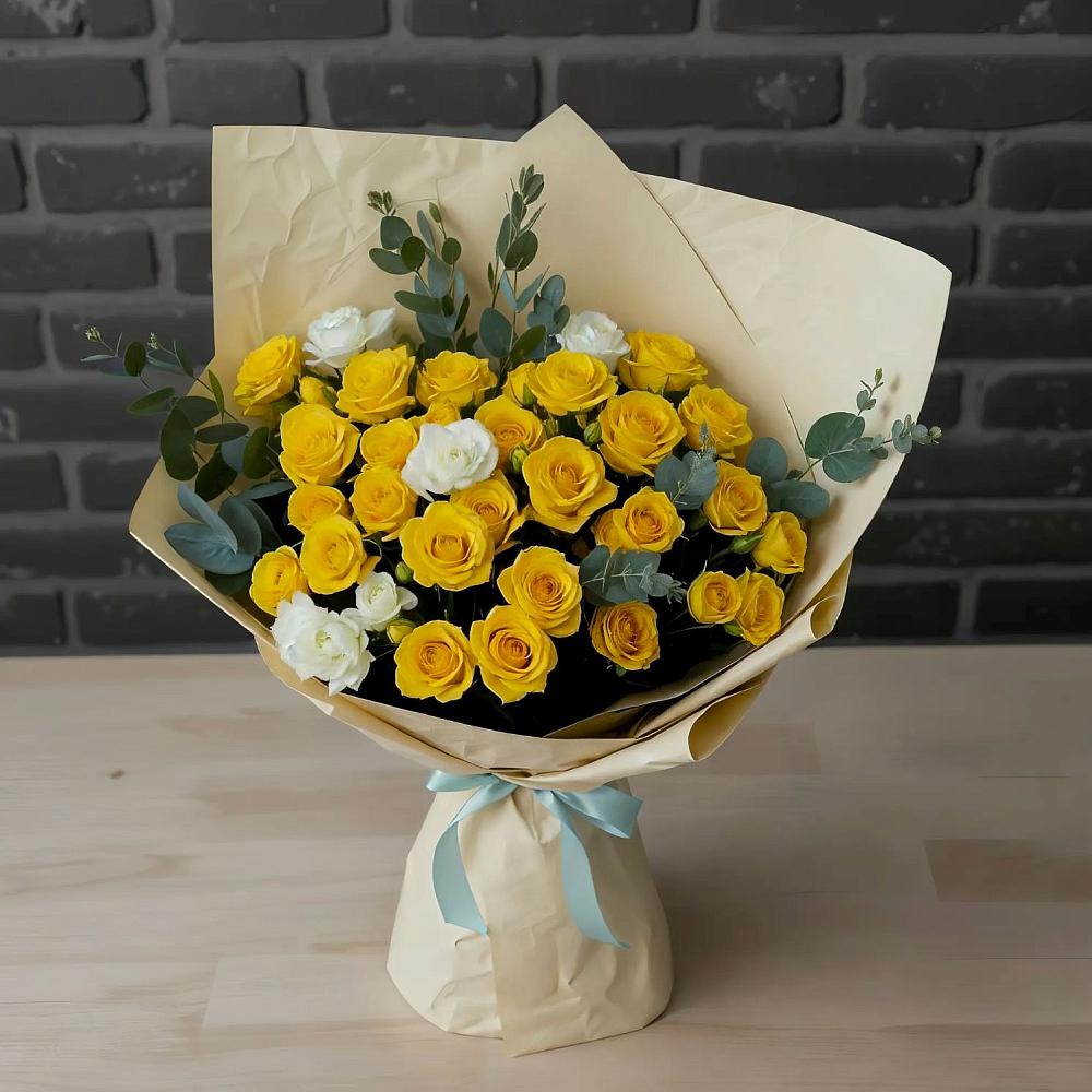 Букет цветов из: Розы в Комсомольском Республики Мордовия