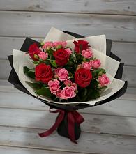 Букет цветов из:  Розы в Комсомольском Республики Мордовия