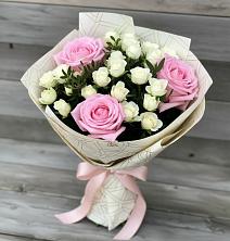 Букет цветов из:  Розы в Комсомольском Республики Мордовия