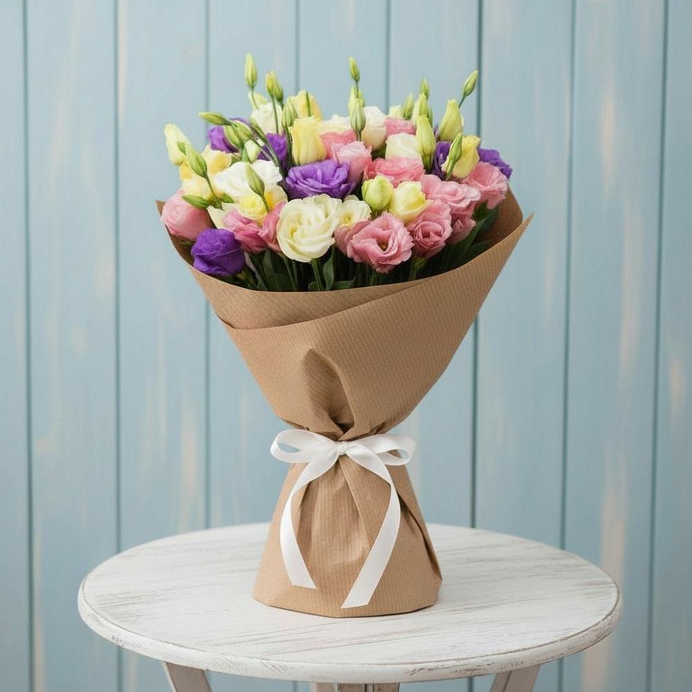 Букет цветов из: Лизиантусы в Комсомольском Республики Мордовия