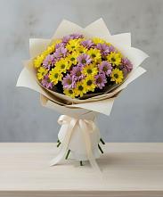 Букет цветов из:  Хризантемы #REPLACE_PRED# Комсомольском Республики Мордовия