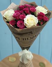 Букет цветов из:  Розы #REPLACE_PRED# Комсомольском Республики Мордовия