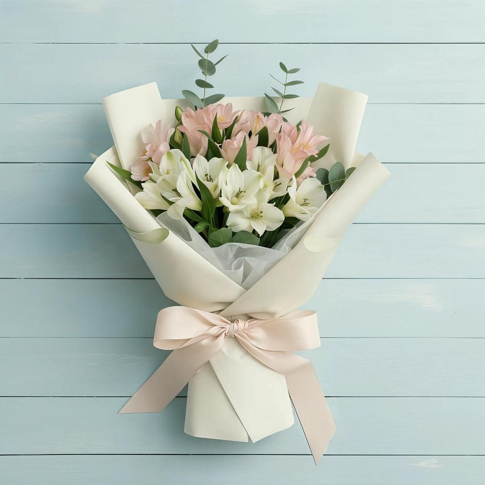 Букет цветов из: Альстромерии в Комсомольском Республики Мордовия