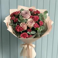 Букет цветов из:  Гвоздики и Розы #REPLACE_PRED# Комсомольском Республики Мордовия
