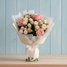 Букет цветов из:  Розы в Комсомольском Республики Мордовия