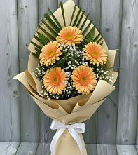 Букет цветов из:  Герберы в Комсомольском Республики Мордовия