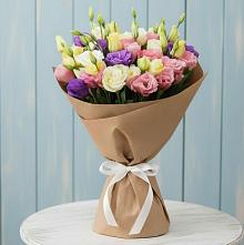 Букет цветов из:  Лизиантусы в Комсомольском Республики Мордовия